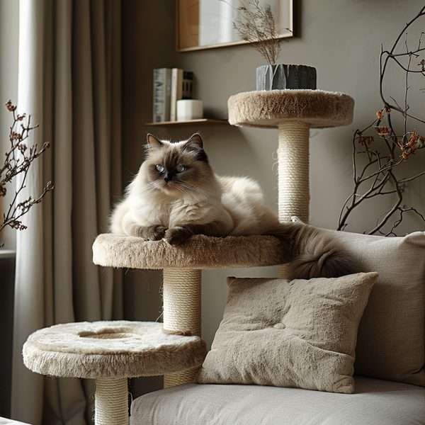 Mon arbre à chat : confort et style pour félins